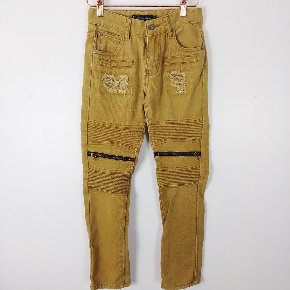 S2 tan skinny jeans Skater boys size 10